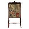 Image 1 : Rosewood Needlepoint Screen