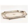Image 2 : Large Adam Style Silverplated Serving Tray