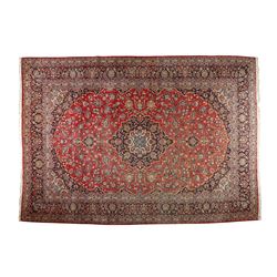 Handmade Kashan Rug, Iran