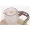 Image 2 : Impressive Daum Cameo Glass Pitcher