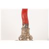 Image 9 : Sterling Silver and Coral Rattle Whistle
