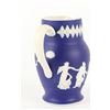 Image 10 : Bisque Figurine and Jasperware Pitcher