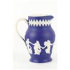 Image 7 : Bisque Figurine and Jasperware Pitcher