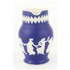 Image 8 : Bisque Figurine and Jasperware Pitcher
