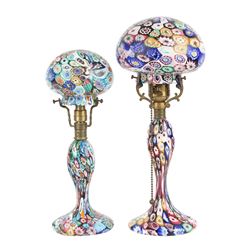Fratelli Toso Millefiori Table Lamps