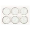 Image 2 : Sterling Silver & Cut Glass Coasters