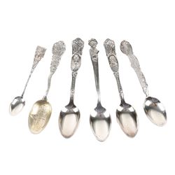 Silver Souvenir Spoons