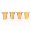 Image 4 : Quezal Art Glass Lamp Shades