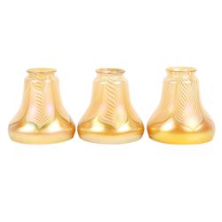 Lustre Co. Art Glass Lamp Shades