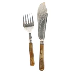 Silverplated Carving Set