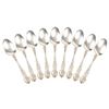 Image 1 : Wallace Sterling Silver Dessert Spoons