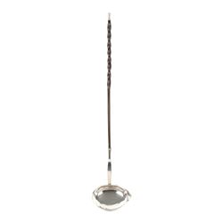 Baleen & Sterling Silver Toddy Ladle