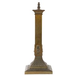 Egyptian Revival Table Lamp Base