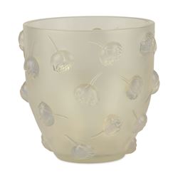 Rene Lalique Pivoines Vase