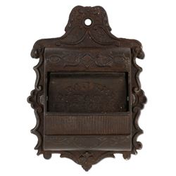 C. Parker Cast Iron Match Safe