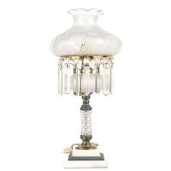 Pairpoint Cut Glass Table Lamp