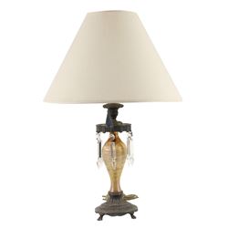 Durand Art Glass Table Lamp