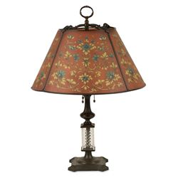 Handel Reverse-Painted Table Lamp