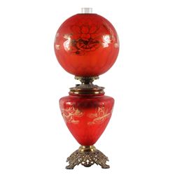 Gone-With-The-Wind Oil Lamp