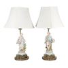 Image 1 : German Bisque Porcelain Lamps