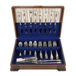 Wallace Sterling Silver Flatware Set