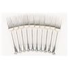 Image 6 : Wallace Sterling Silver Flatware Set