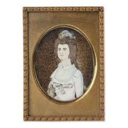 Miniature Portrait of a Woman
