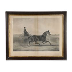 C.G Lewis Horse & Jockey Engraving