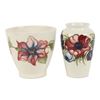 Image 1 : Moorcroft Pottery Vases