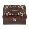 Image 1 : Inlaid Rosewood Cigar Humidor