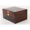 Image 4 : Inlaid Rosewood Cigar Humidor