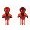 Image 2 : Bohemian Ruby Cut Decanters