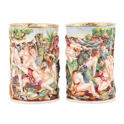 Capodimonte Vases