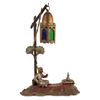 Image 1 : Bergman-Style Spelter Desk Lamp