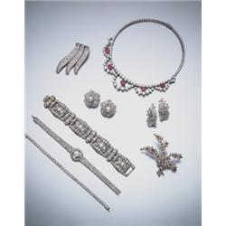 A PEARL AND DIAMOND BRACELET, CA. 1910