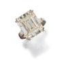 Image 1 : AN IMPORTANT DIAMOND RING