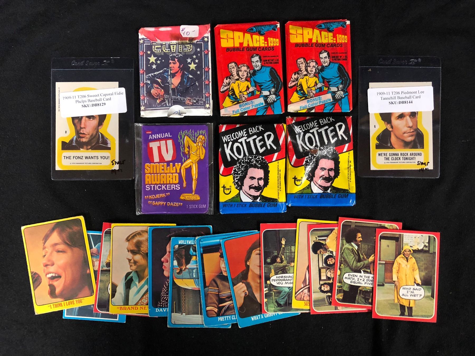 NON SPORTS TRADING CARDS LOT BACK KOTTER, SPACE1999 & MORE)