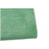 Image 5 : Louis Vuitton Green Epi Leather Pochette Shoulder Bag