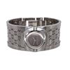Image 1 : Gucci Stainless Steel Twirl Collection Bangle Bracelet Watch