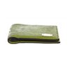 Image 4 : MCM Lime Green Croc Embossed Passport Holder