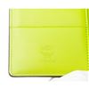 Image 7 : MCM Lime Green Croc Embossed Passport Holder