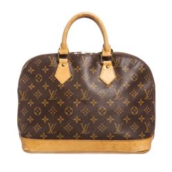 Louis Vuitton Monogram Canvas Leather Alma PM Handbag
