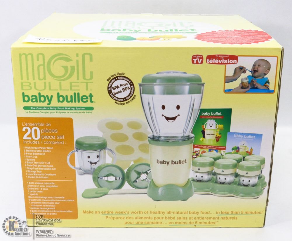 MAGIC BULLET - BABY BULLET MAGIC BULLET - BABY BULLET