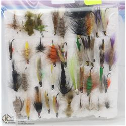 39 ASSORTED FLY FISHING FLIES