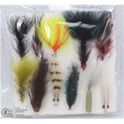11 ASSORTED FLY FISHING FLIES