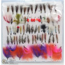 72 ASSORTED FLY FISHING FLIES