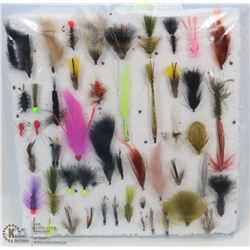 52 ASSORTED FLY FISHING FLIES