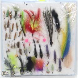 44 ASSORTED FLY FISHING FLIES