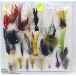 25 ASSORTED FLY FISHING FLIES