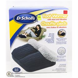 DR. SCHOLLS FOOT WARMER WITH HEAT AND VIBRATION